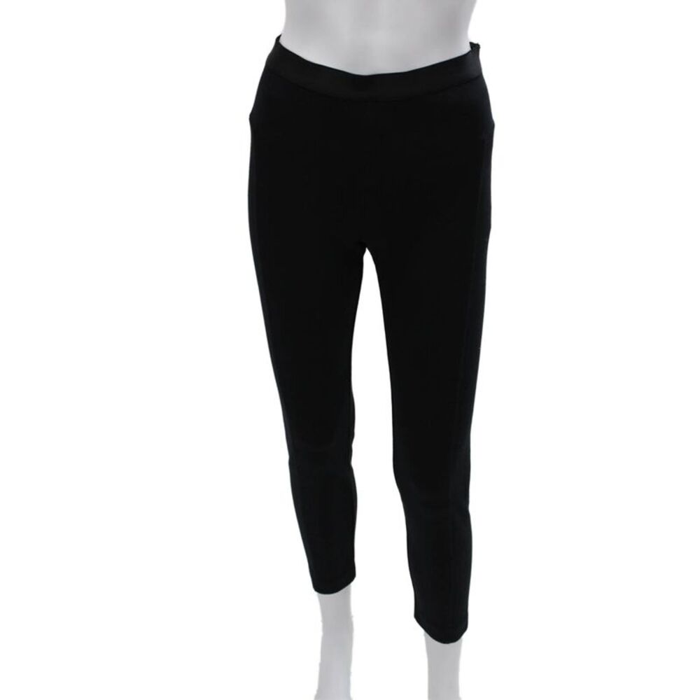 Kate Spade Saturday Womens Ankle Leggings Black Cotton Size XS